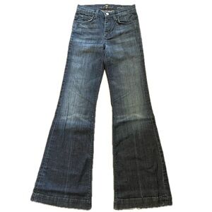 Seven • 7 • For All Mankind • Flare • Denim • Size 25 • Ginger •